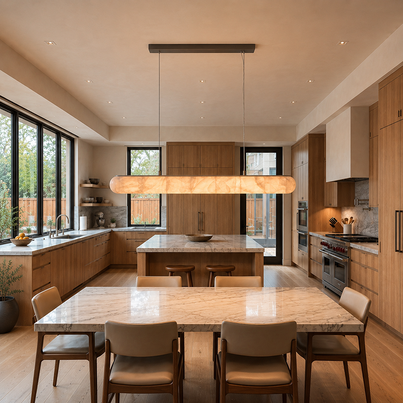 Rivage Lisse Modern Linear Chandelier