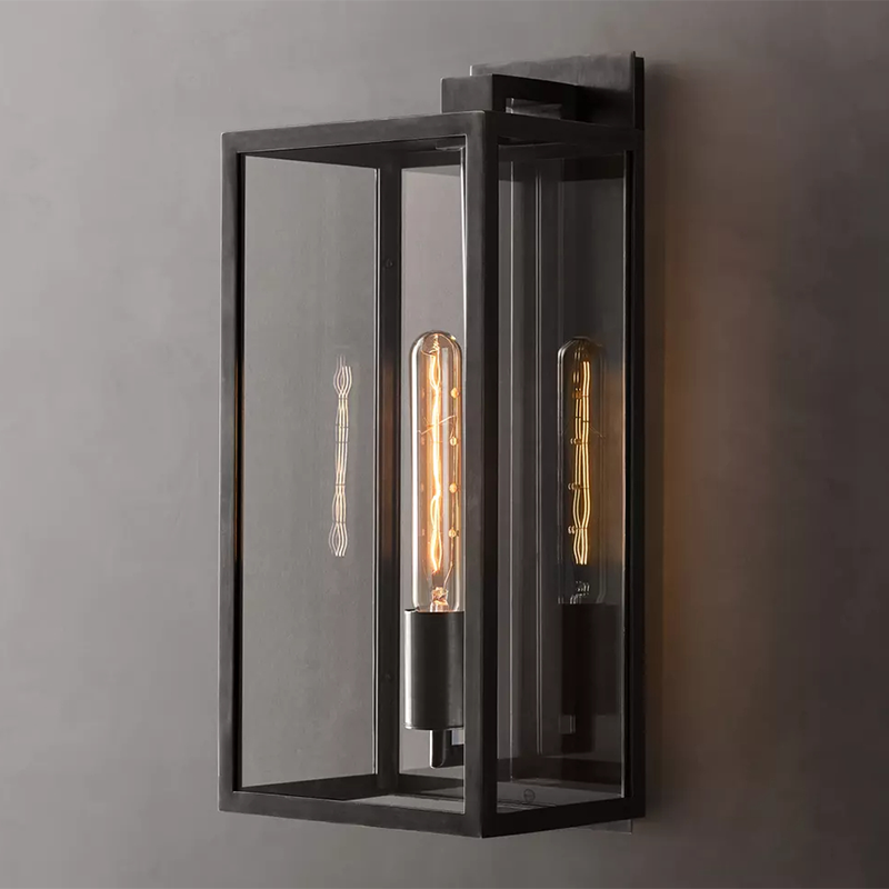 Glass Waterproof Wall Sconce