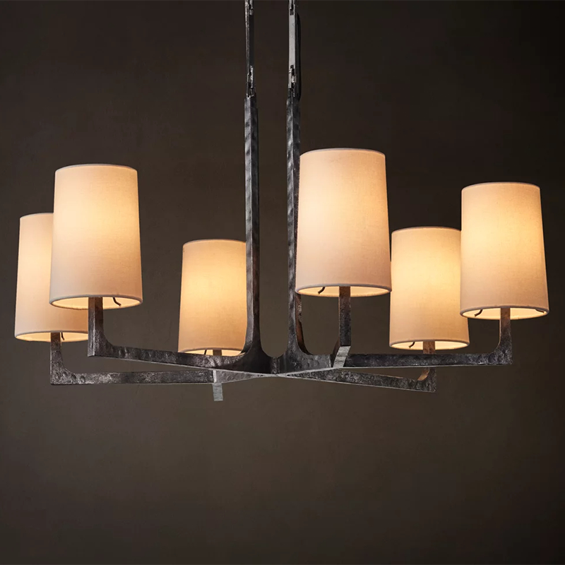 Wright Modern Round Chandelier