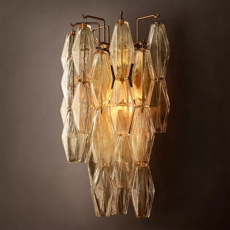 Chiara Modern Glass Wall Sconce