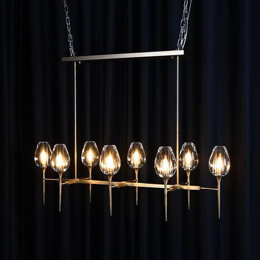 Luxury Crystal Linear Chandelier