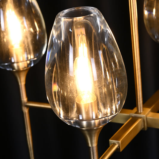 Luxury Crystal Linear Chandelier