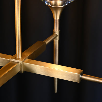 Luxury Crystal Linear Chandelier
