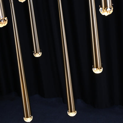 Modern Tapered Cluster Chandelier