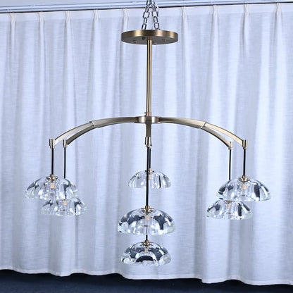 Hemisphere Modern Round Chandelier