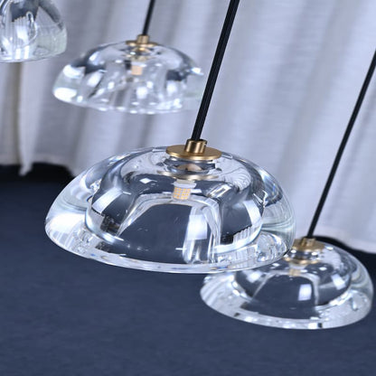 Hemisphere Modern Round Chandelier