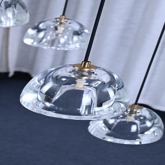 Hemisphere Modern Round Chandelier