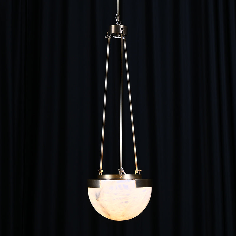 Bowl Alabaster Pendant Light