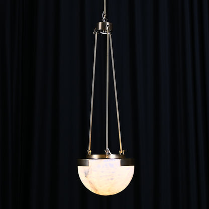 Bowl Alabaster Pendant Light