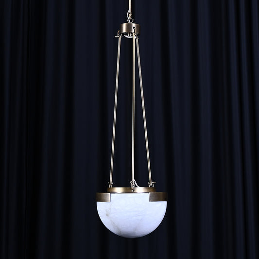 Bowl Alabaster Pendant Light