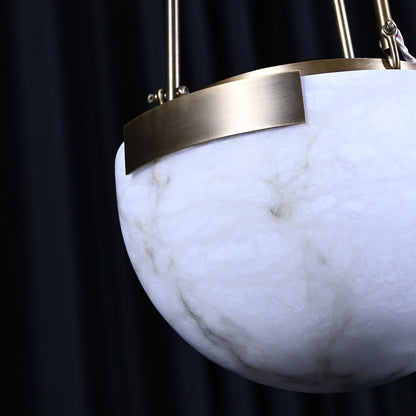 Bowl Alabaster Pendant Light