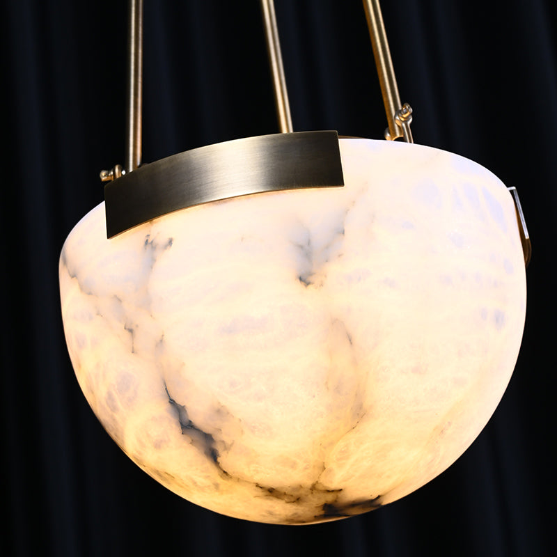 Bowl Alabaster Pendant Light