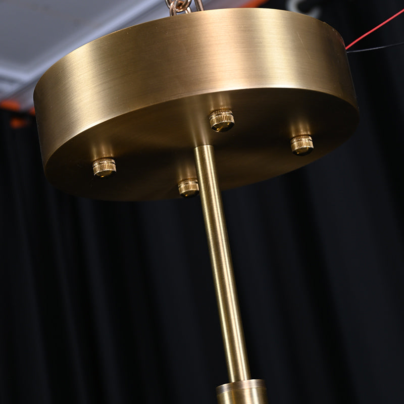 Modern Glass Globe Chandelier