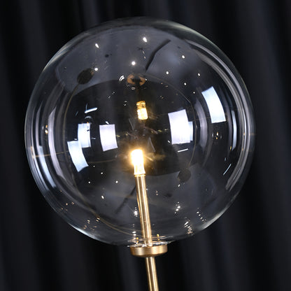 Modern Glass Globe Chandelier