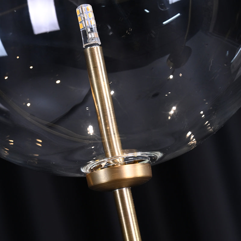 Modern Glass Globe Chandelier