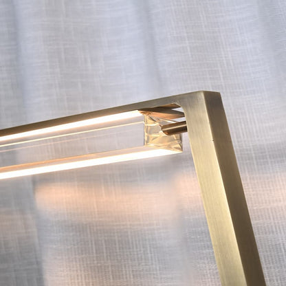 Audubon Adjustable Crystal Floor Lamp