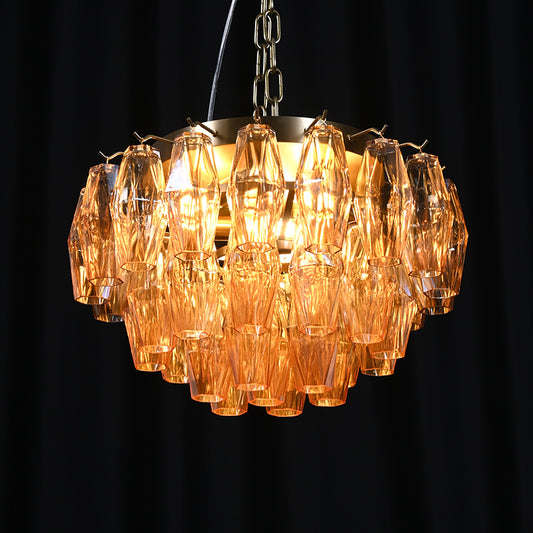 Chiara Modern Glass Flush Mount