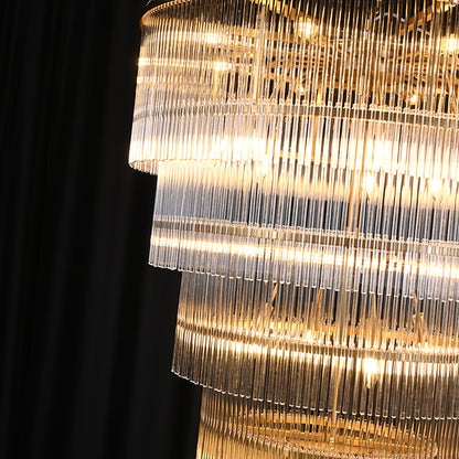 Luxury Tiered Crystal Chandelier