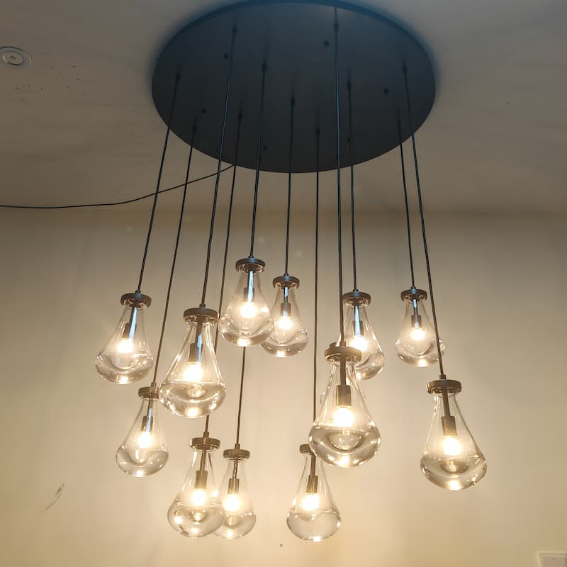 Rain Modern Round Chandelier