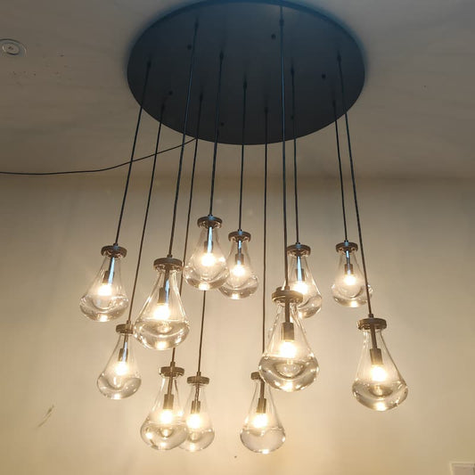 Rain Modern Round Chandelier