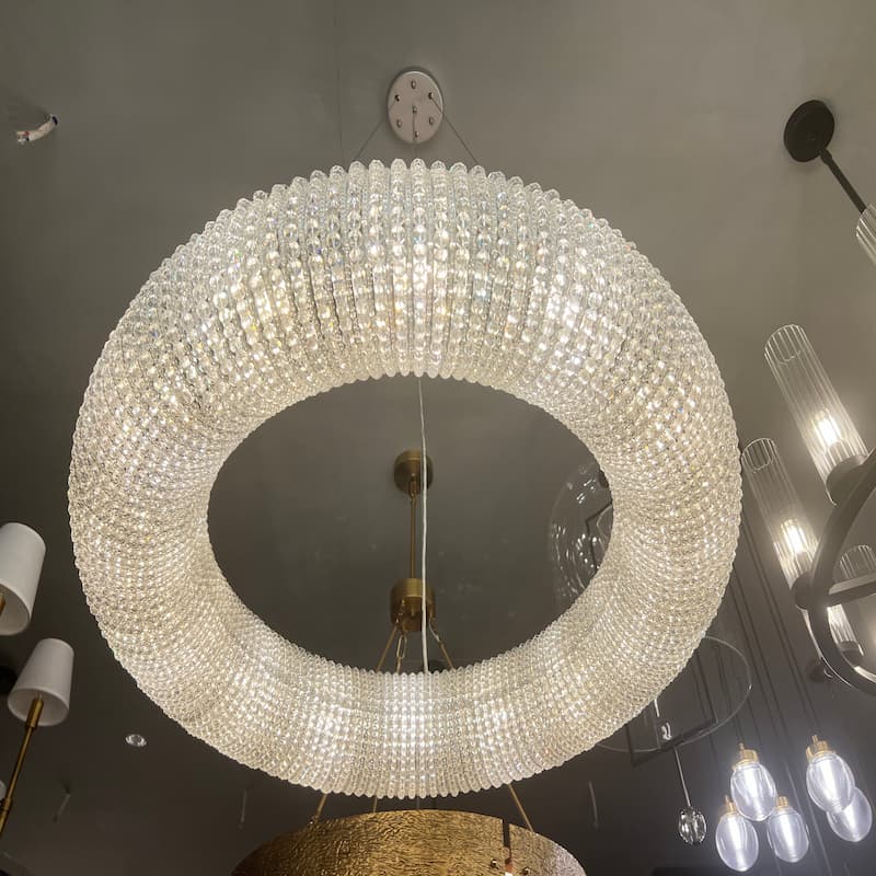 Halo Crystal Chandelier
