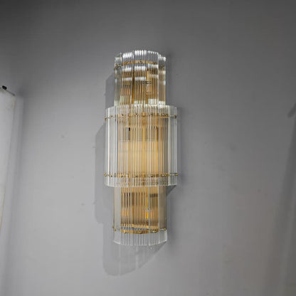 San Marco Large Round Glass Wall Sconce