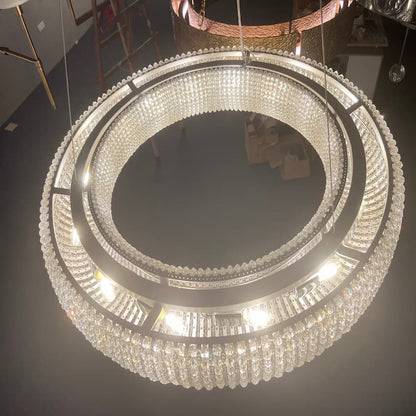 Halo Crystal Chandelier
