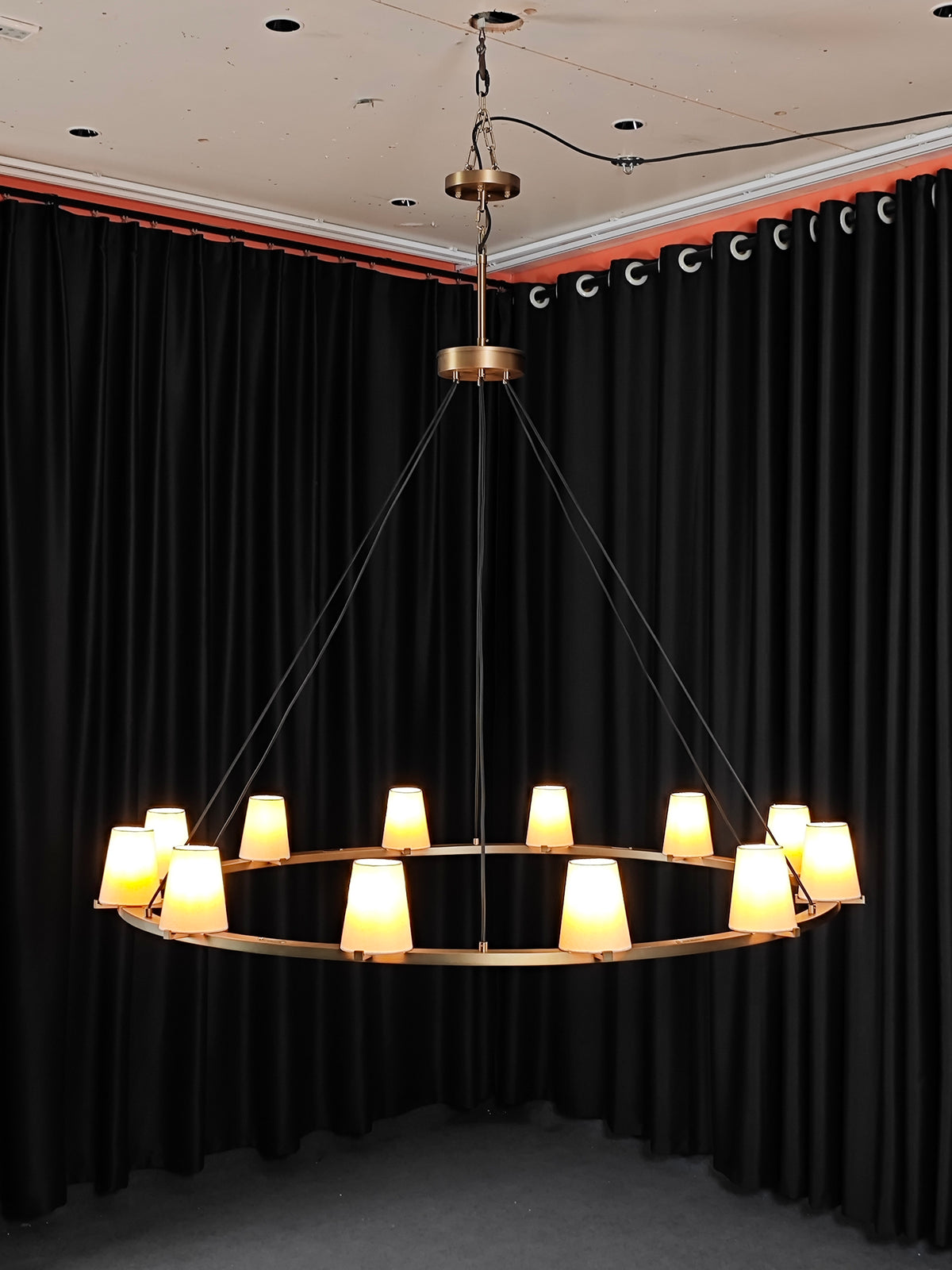 Pauillac Cotton Ring Chandelier