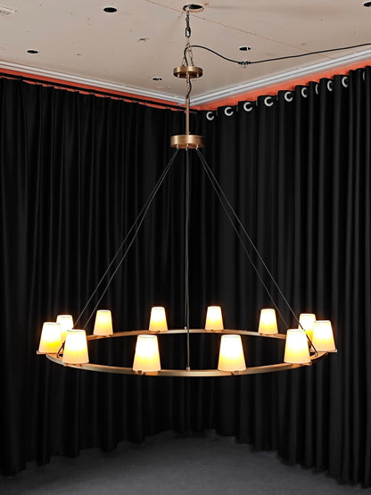 Pauillac Cotton Ring Chandelier