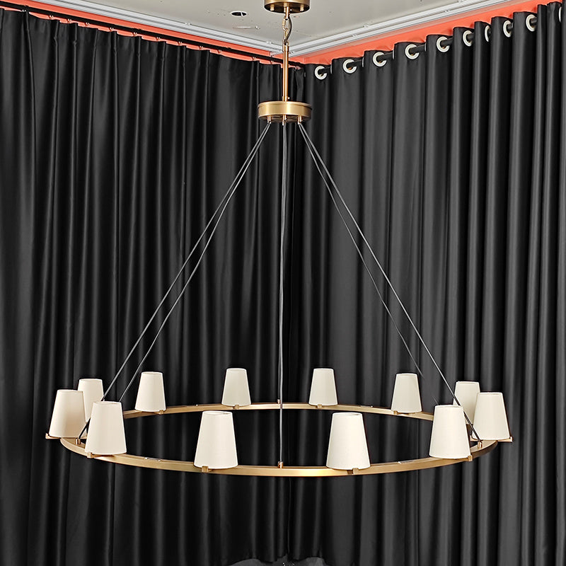 Pauillac Cotton Ring Chandelier