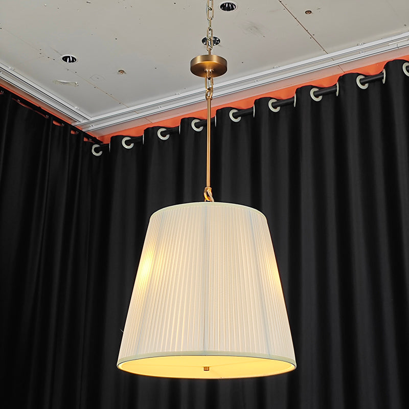 Silk Shade Pendant Light