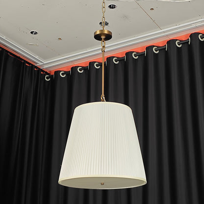 Silk Shade Pendant Light
