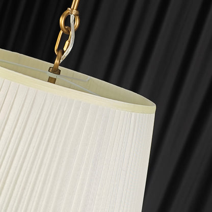 Silk Shade Pendant Light