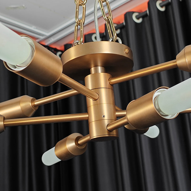 Arnaud Modern Brass Flush Mount