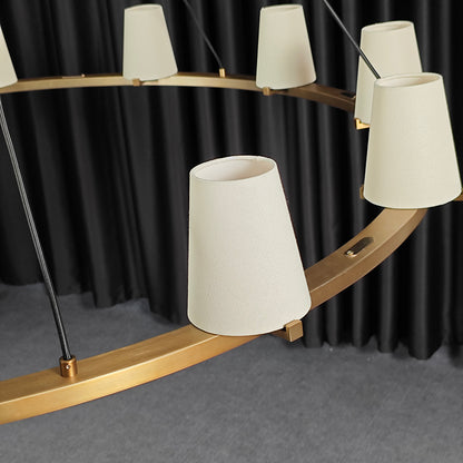 Pauillac Cotton Ring Chandelier