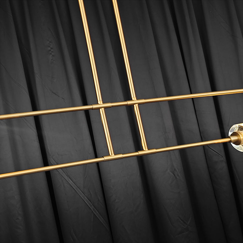 Demaret K9 Crystal Linear Chandelier