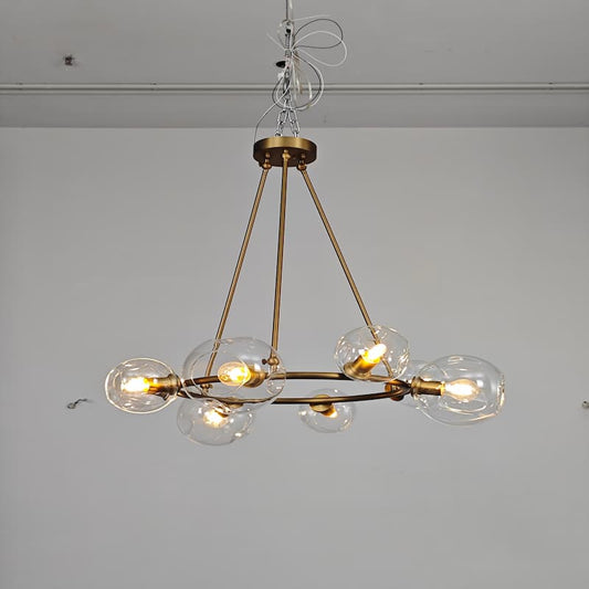 Bubble Glass Round Chandelier