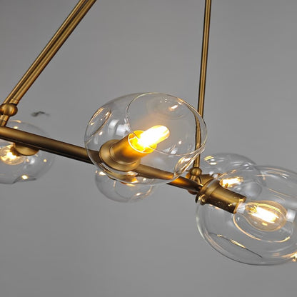 Bubble Glass Round Chandelier