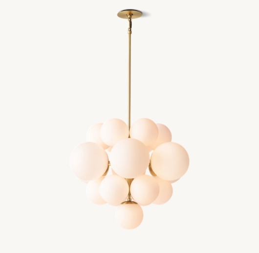 Luxury Globe Glass Chandelier