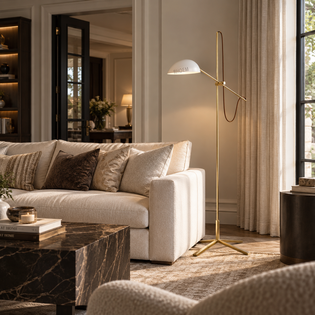 Modern Sculptural Floor Lamp