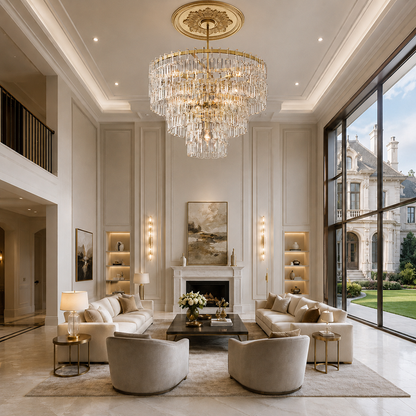 Marignan Modern Tiered Chandelier