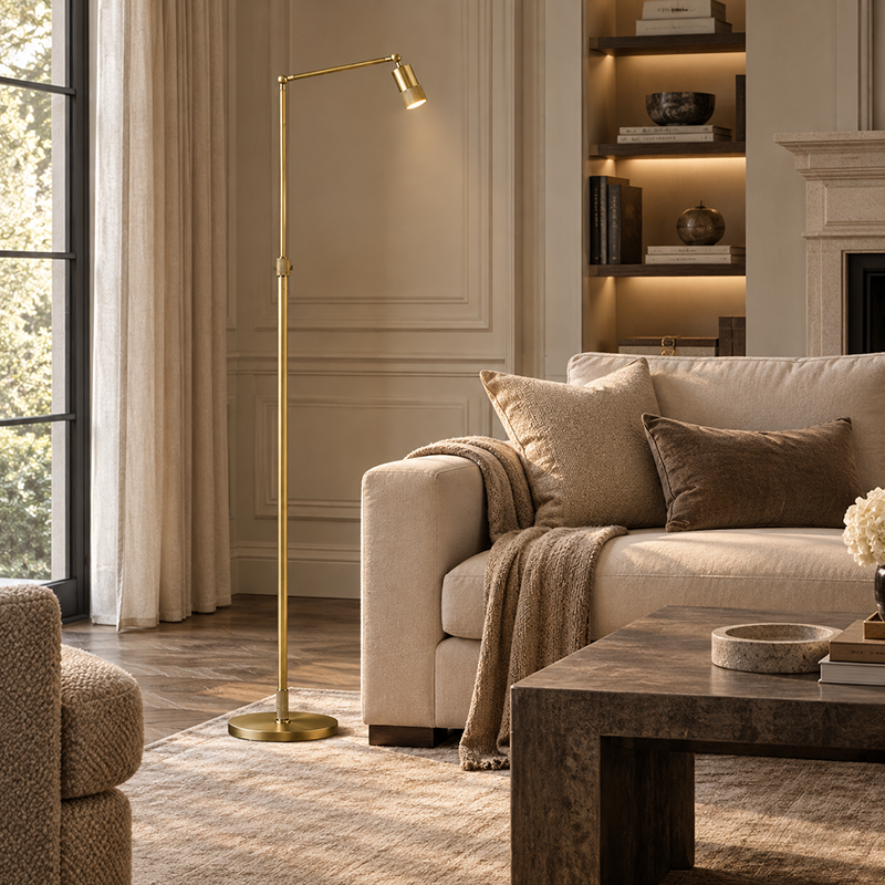 Modern Steel Floor Lamp