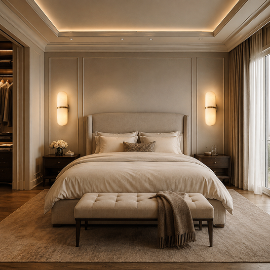 Modern Alabaster Wall Sconce