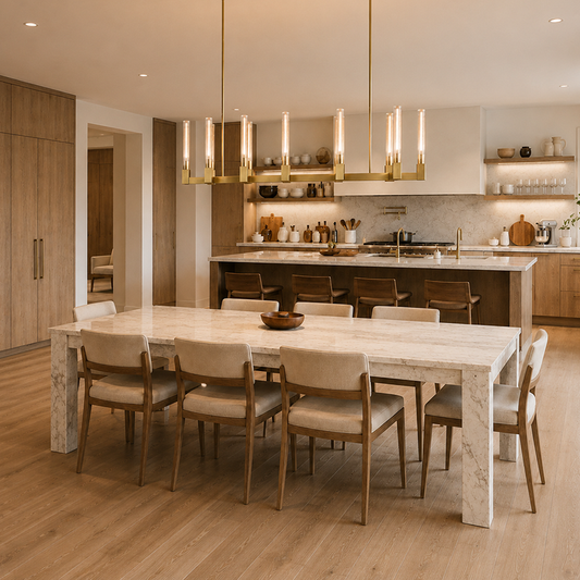 Modern Glass Linear Ceiling Light