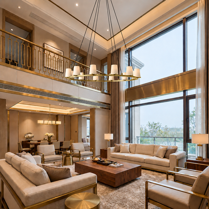 Pauillac Cotton Ring Chandelier