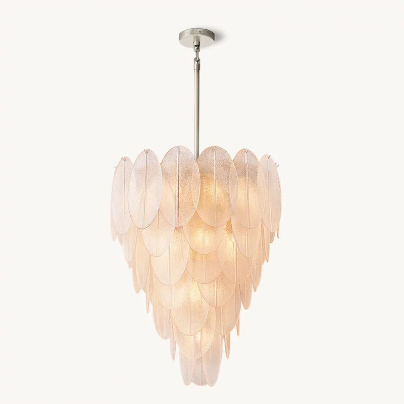 Vanetti Layered Glass Chandelier